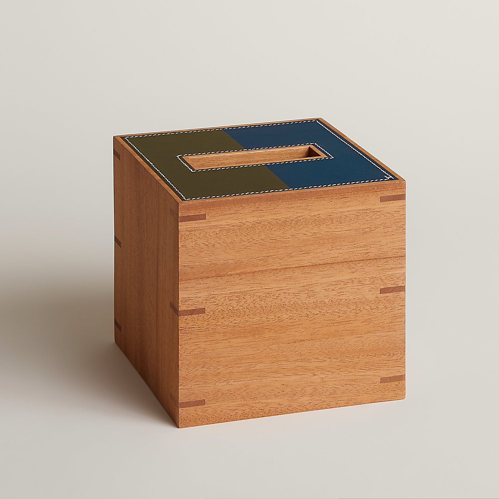 Pleiade square tissue box | Hermès Thailand
